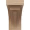 Ekena Millwork 5"W x 10"D x 10"H Classic Rockford Rough Cedar Woodgrain TimberThane Corbel, Primed Tan CORUR05X10X10ROCRCPR - alternate 6